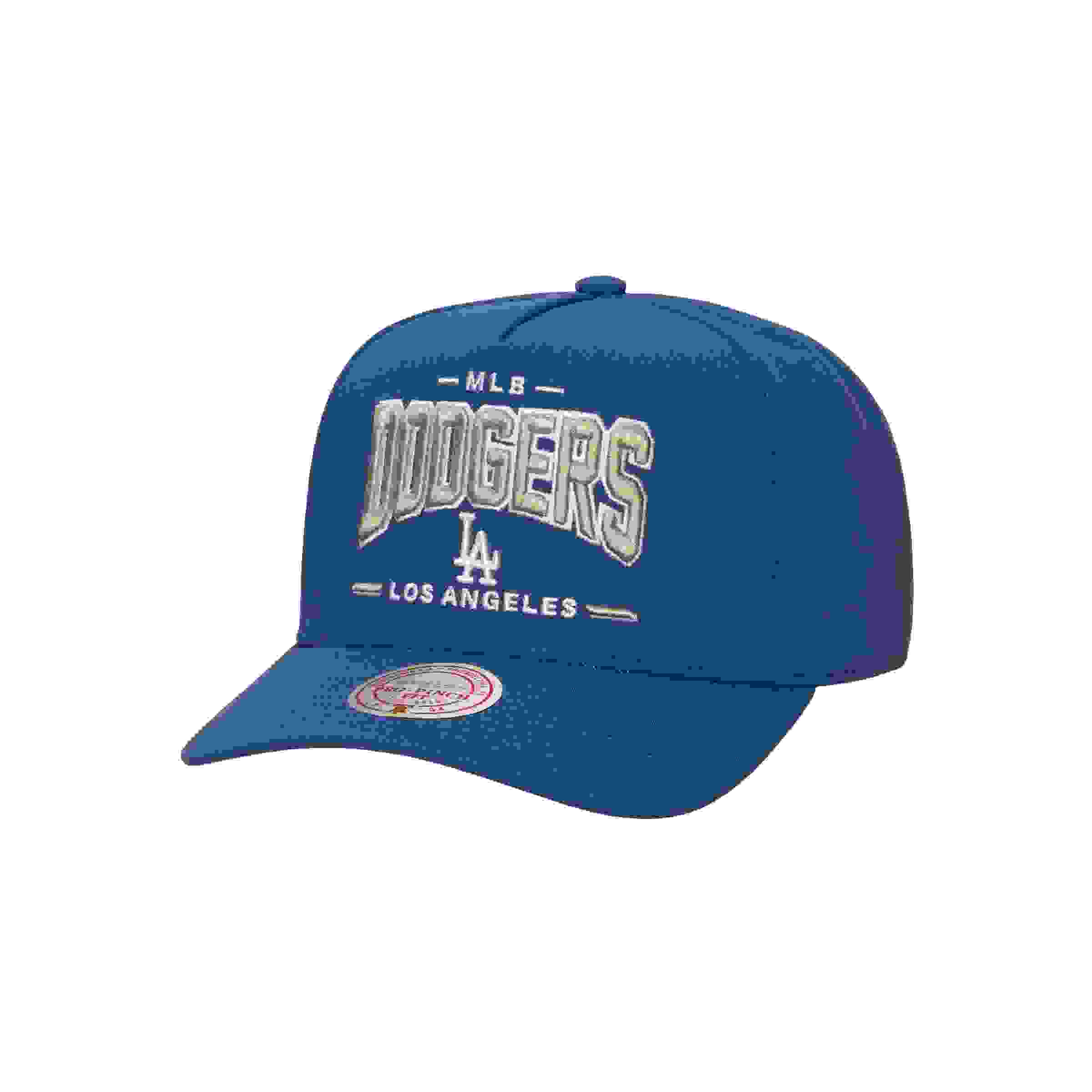 Mitchell & Ness Los Angeles Dodgers Front Pitch Royal Snapback Hat